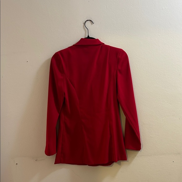 DBY Red Women's Blazer - Picture 6 of 8